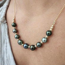 Load image into Gallery viewer, READY TO SHIP Civa Fiji Saltwater Pearl Necklace - 14k Gold Fill FJD$