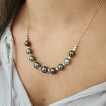 Load image into Gallery viewer, READY TO SHIP Civa Fiji Saltwater Pearl Necklace - 14k Gold Fill FJD$