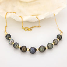 Load image into Gallery viewer, READY TO SHIP Civa Fiji Saltwater Pearl Necklace - 14k Gold Fill FJD$