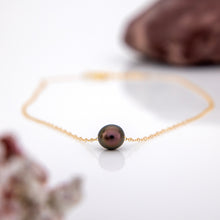 Load image into Gallery viewer, READY TO SHIP Infinity Floating Civa Fiji Pearl Necklace - 14k Gold Fill FJD$