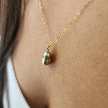Load image into Gallery viewer, READY TO SHIP Civa Fiji Saltwater Pearl Necklace - 14k Gold Fill FJD$
