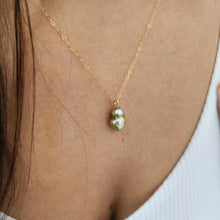 Load image into Gallery viewer, READY TO SHIP Civa Fiji Saltwater Pearl Necklace - 14k Gold Fill FJD$