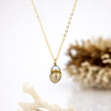 Load image into Gallery viewer, READY TO SHIP Civa Fiji Saltwater Pearl Necklace - 14k Gold Fill FJD$
