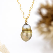 Load image into Gallery viewer, READY TO SHIP Civa Fiji Saltwater Pearl Necklace - 14k Gold Fill FJD$