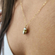 Load image into Gallery viewer, READY TO SHIP Civa Fiji Saltwater Pearl Necklace - 14k Gold Fill FJD$