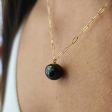 Load image into Gallery viewer, CONTACT US TO RECREATE THIS SOLD OUT STYLE Civa Fiji Saltwater Pearl Necklace - 14k Gold Fill FJD$