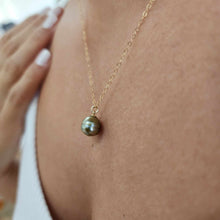 Load image into Gallery viewer, READY TO SHIP Civa Fiji Saltwater Pearl Necklace - 14k Gold Fill FJD$