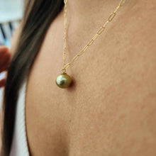 Load image into Gallery viewer, CONTACT US TO RECREATE THIS SOLD OUT STYLE Civa Fiji Saltwater Pearl Necklace - 14k Gold Fill FJD$