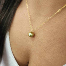 Load image into Gallery viewer, CONTACT US TO RECREATE THIS SOLD OUT STYLE Civa Fiji Saltwater Pearl Necklace - 14k Gold Fill FJD$