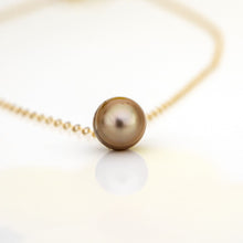 Load image into Gallery viewer, READY TO SHIP Civa Fiji Saltwater Pearl Necklace - 14k Gold Fill FJD$