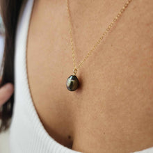 Load image into Gallery viewer, READY TO SHIP Civa Fiji Saltwater Pearl Necklace - 14k Gold Fill FJD$