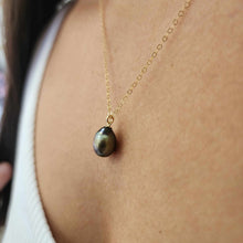 Load image into Gallery viewer, READY TO SHIP Civa Fiji Saltwater Pearl Necklace - 14k Gold Fill FJD$