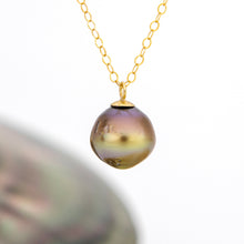 Load image into Gallery viewer, READY TO SHIP Civa Fiji Saltwater Pearl Necklace - 14k Gold Fill FJD$