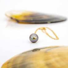 Load image into Gallery viewer, READY TO SHIP Civa Fiji Saltwater Pearl Necklace - 14k Gold Fill FJD$