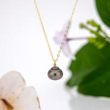 Load image into Gallery viewer, READY TO SHIP Civa Fiji Saltwater Pearl Necklace - 14k Gold Fill FJD$