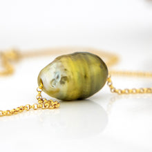 Load image into Gallery viewer, READY TO SHIP Fiji Saltwater Infinity Pearl Necklace - 14k Gold Fill FJD$