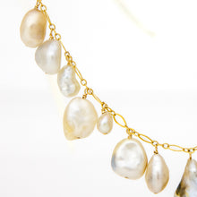 Load image into Gallery viewer, READY TO SHIP Fiji Saltwater Pearl Necklace - 14k Gold Fill FJD$