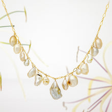 Load image into Gallery viewer, READY TO SHIP Fiji Saltwater Pearl Necklace - 14k Gold Fill FJD$