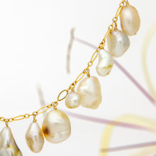 Load image into Gallery viewer, READY TO SHIP Fiji Saltwater Pearl Necklace - 14k Gold Fill FJD$
