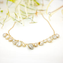 Load image into Gallery viewer, READY TO SHIP Fiji Saltwater Pearl Necklace - 14k Gold Fill FJD$
