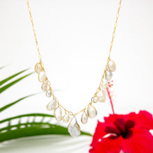 Load image into Gallery viewer, READY TO SHIP Fiji Saltwater Pearl Necklace - 14k Gold Fill FJD$