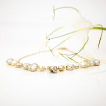 Load image into Gallery viewer, READY TO SHIP Fiji Saltwater Pearl Necklace - 14k Gold Fill FJD$