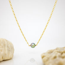 Load image into Gallery viewer, READY TO SHIP Fiji Saltwater Pearl Necklace - 14k Gold Fill FJD$