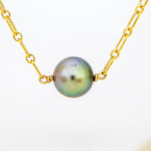 Load image into Gallery viewer, READY TO SHIP Fiji Saltwater Pearl Necklace - 14k Gold Fill FJD$