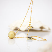 Load image into Gallery viewer, READY TO SHIP Fiji Saltwater Pearl Necklace - 14k Gold Fill FJD$