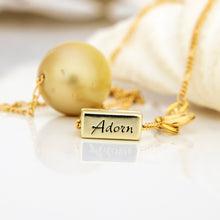 Load image into Gallery viewer, READY TO SHIP Fiji Saltwater Pearl Necklace - 14k Gold Fill FJD$