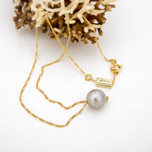 Load image into Gallery viewer, READY TO SHIP Fiji Saltwater Pearl Necklace - 14k Gold Fill FJD$