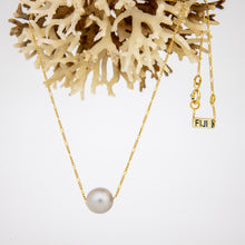 Load image into Gallery viewer, READY TO SHIP Fiji Saltwater Pearl Necklace - 14k Gold Fill FJD$