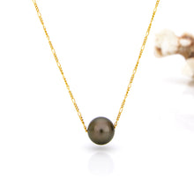 Load image into Gallery viewer, READY TO SHIP Fiji Saltwater Pearl Necklace - 14k Gold Fill FJD$