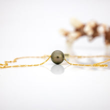 Load image into Gallery viewer, READY TO SHIP Fiji Saltwater Pearl Necklace - 14k Gold Fill FJD$