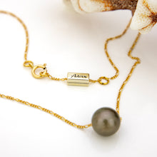 Load image into Gallery viewer, READY TO SHIP Fiji Saltwater Pearl Necklace - 14k Gold Fill FJD$