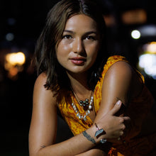 Load image into Gallery viewer, READY TO SHIP Fiji Saltwater Pearl Trio Necklace - 14k Gold Fill FJD$