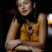 Load image into Gallery viewer, READY TO SHIP Fiji Saltwater Pearl Trio Necklace - 14k Gold Fill FJD$