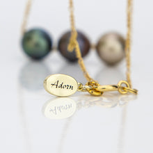 Load image into Gallery viewer, READY TO SHIP Fiji Saltwater Pearl Trio Necklace - 14k Gold Fill FJD$