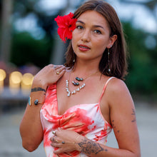 Load image into Gallery viewer, READY TO SHIP Fiji Saltwater Pearl Trio Necklace - 14k Gold Fill FJD$