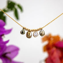 Load image into Gallery viewer, CONTACT US TO RECREATE THIS SOLD OUT STYLE Civa Fiji Keshi Pearl Choker Necklace - 14k Gold Fill FJD$