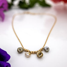 Load image into Gallery viewer, CONTACT US TO RECREATE THIS SOLD OUT STYLE Civa Fiji Keshi Pearl Choker Necklace - 14k Gold Fill FJD$