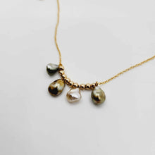 Load image into Gallery viewer, CONTACT US TO RECREATE THIS SOLD OUT STYLE Civa Fiji Keshi Pearl Choker Necklace - 14k Gold Fill FJD$