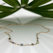 Load image into Gallery viewer, CONTACT US TO RECREATE THIS SOLD OUT STYLE Civa Fiji Keshi Pearl Necklace - 14k Gold Fill FJD$