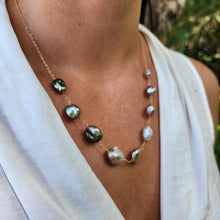 Load image into Gallery viewer, CONTACT US TO RECREATE THIS SOLD OUT STYLE Civa Fiji Baroque & Keshi Pearl Necklace - 14k Gold Fill FJD$
