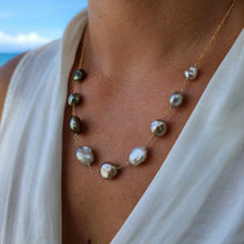 Load image into Gallery viewer, CONTACT US TO RECREATE THIS SOLD OUT STYLE Civa Fiji Baroque & Keshi Pearl Necklace - 14k Gold Fill FJD$