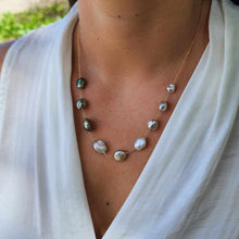Load image into Gallery viewer, CONTACT US TO RECREATE THIS SOLD OUT STYLE Civa Fiji Baroque & Keshi Pearl Necklace - 14k Gold Fill FJD$