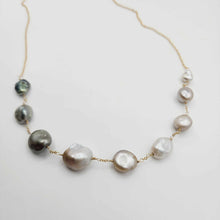 Load image into Gallery viewer, CONTACT US TO RECREATE THIS SOLD OUT STYLE Civa Fiji Baroque & Keshi Pearl Necklace - 14k Gold Fill FJD$