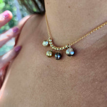 Load image into Gallery viewer, CONTACT US TO RECREATE THIS SOLD OUT STYLE Civa Fiji Keshi Pearl Choker Necklace - 14k Gold Fill FJD$