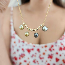 Load image into Gallery viewer, CONTACT US TO RECREATE THIS SOLD OUT STYLE Civa Fiji Keshi Pearl Choker Necklace - 14k Gold Fill FJD$