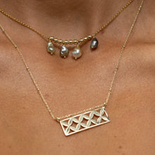 Load image into Gallery viewer, READY TO SHIP Civa Fiji Keshi Pearl Choker Necklace - 14k Gold Fill FJD$